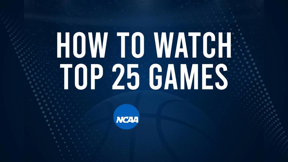 How to Watch Top 25 Women's College Basketball Games - Tuesday, February 18