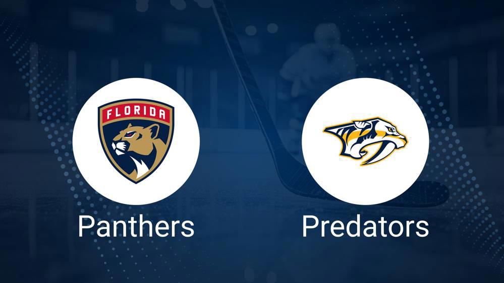 Panthers vs. Predators Injury Report Today - February 25