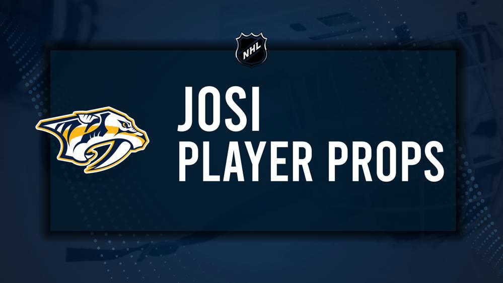 Roman Josi Player Prop Bets for the Predators vs. Senators Game - February 3
